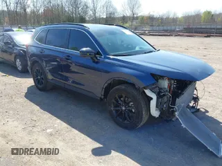 2024 Honda CR-V Sport-L with VIN 7FARS5H86RE015114, listed as a IAAI auction lot 41865238 with 21,592 mi miles and . Bid and sale history available at DreamBid. Image 1.