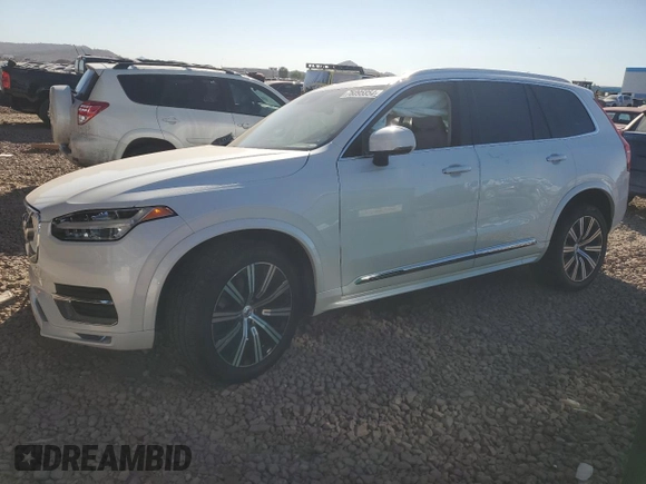 2020 Volvo XC90 Inscription with VIN YV4A221L4L1560943, listed as a Copart auction lot 76095854 with 46,931 mi miles and Salvage title. Bid and sale history available at DreamBid. Image 1.