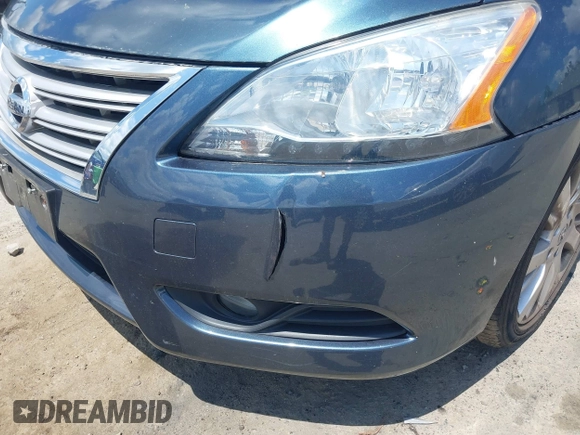 2014 Nissan Sentra SV with VIN 3N1AB7AP4EY324071, listed as a IAAI auction lot 42592981 with 45,921 mi miles and . Bid and sale history available at DreamBid. Image 6.