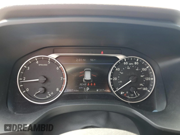 2022 Nissan Rogue SV with VIN JN8BT3BB4NW335769, listed as a Copart auction lot 73807614 with 3,997 mi miles and Salvage Title. Bid and sale history available at DreamBid. Image 9.