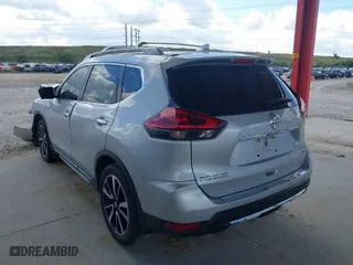 2020 Nissan Rogue SL with VIN 5N1AT2MT7LC746634, listed as a IAAI auction lot 40873134 with 47,257 mi miles. Bid and sale history available at carsss.com. Image 3.