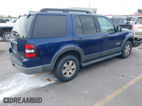 2006 Ford Explorer XLT with VIN 1FMEU73E46UA18945, listed as a IAAI auction lot 42091713 with 155,949 mi miles and . Bid and sale history available at DreamBid. Image 4.