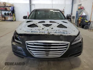 2015 Hyundai Genesis 3.8L with VIN KMHGN4JE0FU018111, listed as a Copart auction lot 53711075 with 184,509 mi miles and Clean Title. Bid and sale history available at carsss.com. Image 5.