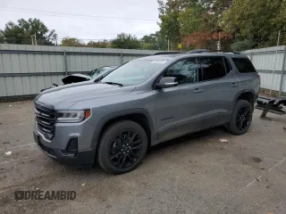 2021 GMC Acadia SLE with VIN 1GKKNRL46MZ214042, listed as a Copart auction lot 78936524 with 47,542 mi miles and Salvage Title. Bid and sale history available at carsss.com. Image 1.