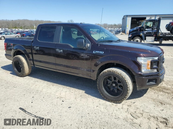 2019 Ford F-150 XL with VIN 1FTEW1CP1KKE44496, listed as a Copart auction lot 48352345 with 188,673 mi miles and Clean Title. Bid and sale history available at carsss.com. Image 4.