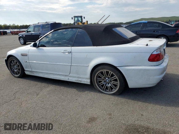 2003 BMW 3 Series M3 z VIN WBSBR93413PK01766, wystawiony jako Copart lot #53574054 z przebiegiem Nie podano mil oraz Czysty tytuł • Clean title. Historia ofert i sprzedaży dostępna na DreamBid. Obrazek 2.