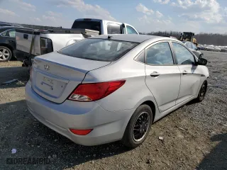 2015 Hyundai Accent GLS with VIN KMHCT4AE1FU914535, listed as a Copart auction lot 48398245 with 165,205 mi miles and Salvage Title. Bid and sale history available at carsss.com. Image 3.