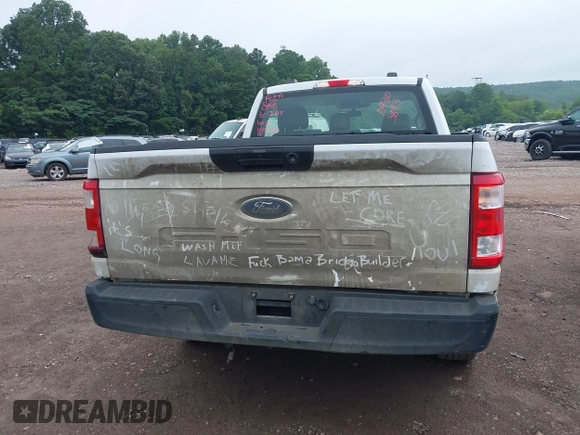 2022 Ford F-150 XL with VIN 1FTMF1CBXNKE23893, listed as a IAAI auction lot 42605938 with 120,591 mi miles and . Bid and sale history available at DreamBid. Image 16.
