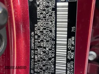 2017 Toyota Mirai с VIN JTDBVRBD3HA002894, выставлен на аукционе Copart как лот 80458964 с пробегом 68 364 миль миль и Чистый • Clean title. История ставок и продаж доступна на DreamBid. Изображение 10.