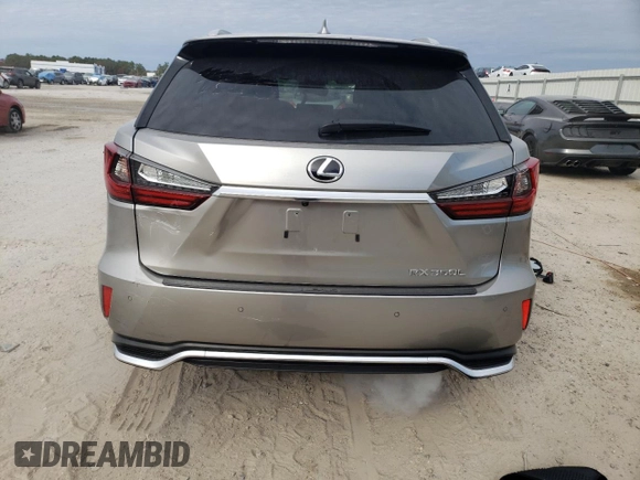 2020 Lexus RX 350L with VIN JTJHZKEA0L2018350, listed as a Copart auction lot 87972245 with 50,475 mi miles and Salvage title. Bid and sale history available at DreamBid. Image 6.