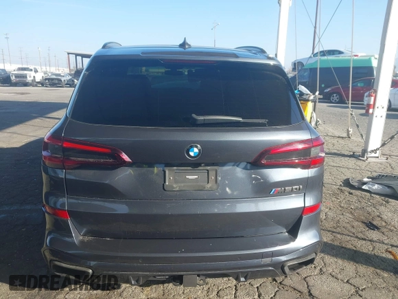 2022 BMW X5 M50i with VIN 5UXJU4C01N9J87147, listed as a IAAI auction lot 41215795 with 47,768 mi miles. Bid and sale history available at carsss.com. Image 17.