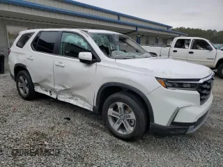 2023 Honda Pilot EX-L 8 Passenger with VIN 5FNYG2H41PB012669, listed as a Copart auction lot 78923604 with 21,953 mi miles and Salvage Title. Bid and sale history available at carsss.com. Image 4.