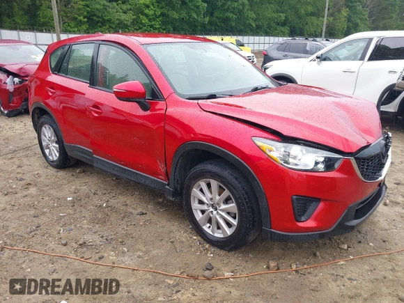 2015 Mazda CX-5 Sport with VIN JM3KE2BE5F0484326, listed as a IAAI auction lot 42186263 with 192,118 mi miles and . Bid and sale history available at DreamBid. Image 1.