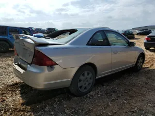 2001 Honda Civic EX with VIN 1HGEM22931L074533, listed as a Copart auction lot 43559835 with 265,590 mi miles and Salvage Title. Bid and sale history available at carsss.com. Image 3.