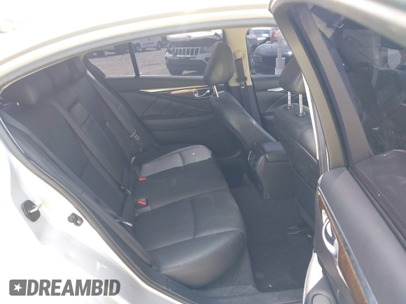 2018 Infiniti Q50 Luxe with VIN JN1EV7AP5JM353956, listed as a IAAI auction lot 42082832 with 95,160 mi miles and . Bid and sale history available at carsss.com. Image 8.