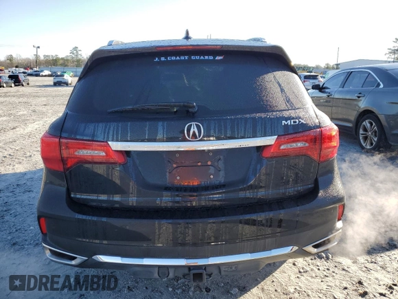 2017 Acura MDX Advance with VIN 5FRYD3H8XHB005396, listed as a Copart auction lot 48414415 with 141,808 mi miles and Salvage title. Bid and sale history available at DreamBid. Image 6.