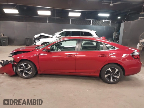 2022 Honda Insight EX with VIN 19XZE4F50NE006513, listed as a IAAI auction lot 42025779 with 17,457 mi miles and . Bid and sale history available at carsss.com. Image 14.