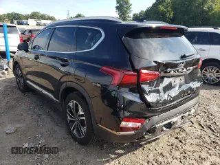 2019 Hyundai Santa Fe Limited with VIN 5NMS53AA9KH118084, listed as a Copart auction lot 55463582 with 65,418 mi miles. Bid and sale history available at carsss.com. Image 3.