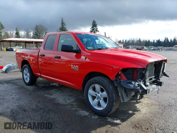 2024 Ram 1500 SLT with VIN 1C6RR7GG9RS149234, listed as a IAAI auction lot 41799053 with 33,586 mi miles and . Bid and sale history available at DreamBid. Image 1.