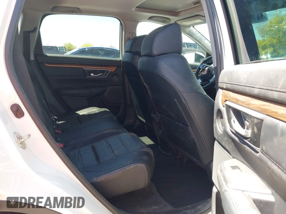 2017 Honda CR-V EX-L with VIN 2HKRW2H87HH650924, listed as a IAAI auction lot 42131606 with 72,415 mi miles and . Bid and sale history available at carsss.com. Image 8.
