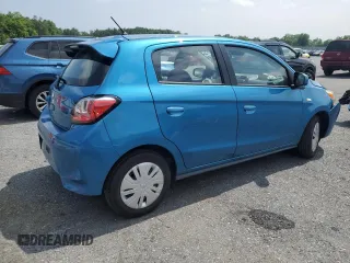 2024 Mitsubishi Mirage ES z VIN ML32AUHJ8RH017169, wystawiony jako Copart lot #60427485 z przebiegiem 9 272 mil mil oraz Nie do naprawy • Non repairable. Historia ofert i sprzedaży dostępna na DreamBid. Obrazek 3.
