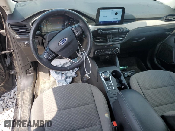 2021 Ford Escape SE Hybrid with VIN 1FMCU9BZ3MUA26006, listed as a Copart auction lot 55714155 with 99,786 mi miles and Salvage title. Bid and sale history available at DreamBid. Image 8.