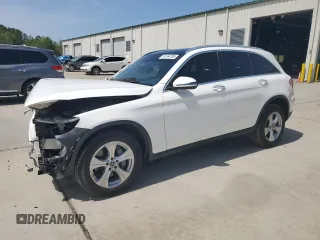 2018 Mercedes-Benz GLC with VIN WDC0G4JB1JV103428, listed as a Copart auction lot 51164785 with 91,960 mi miles and Salvage Title. Bid and sale history available at carsss.com. Image 1.