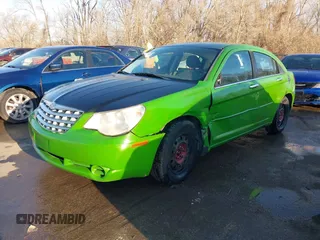 2008 Chrysler Sebring LX with VIN 1C3LC46K08N152500, listed as a IAAI auction lot 41758397 with 161,605 mi miles and . Bid and sale history available at DreamBid. Image 2.