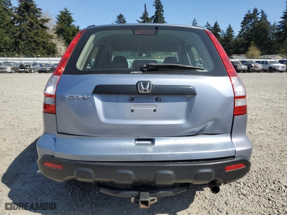 2008 Honda CR-V LX with VIN JHLRE48398C007962, listed as a Copart auction lot 51715745 with 179,194 mi miles and Salvage Title. Bid and sale history available at carsss.com. Image 6.