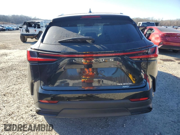 2024 Lexus NX 350h with VIN JTJAKCEZ0R2038950, listed as a Copart auction lot 88680835 with 11,390 mi miles and Salvage title. Bid and sale history available at DreamBid. Image 6.