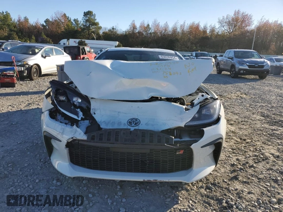 2024 Toyota 86 Premium with VIN JF1ZNBE11R9758093, listed as a Copart auction lot 83036954 with Not Provided miles and Salvage Title. Bid and sale history available at carsss.com. Image 5.