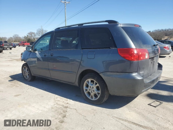 2006 Toyota Sienna LE with VIN 5TDBA23C76S066560, listed as a Copart auction lot 47078095 with 189,764 mi miles and Salvage Title. Bid and sale history available at carsss.com. Image 2.