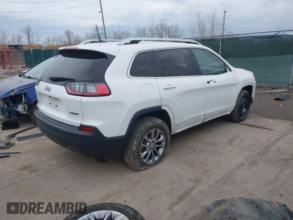 2019 Jeep Cherokee Latitude Plus with VIN 1C4PJMLB4KD213559, listed as a IAAI auction lot 41676384 with 120,562 mi miles and . Bid and sale history available at DreamBid. Image 4.