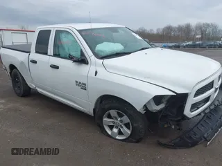 2019 Ram 1500 Tradesman with VIN 1C6RR7FG3KS620575, listed as a IAAI auction lot 42092003 with 90,544 mi miles and . Bid and sale history available at DreamBid. Image 1.