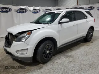 2017 Chevrolet Equinox LT with VIN 2GNFLFEK0H6251240, listed as a Copart auction lot 44521895 with 110,890 mi miles and Clean Title. Bid and sale history available at carsss.com. Image 1.