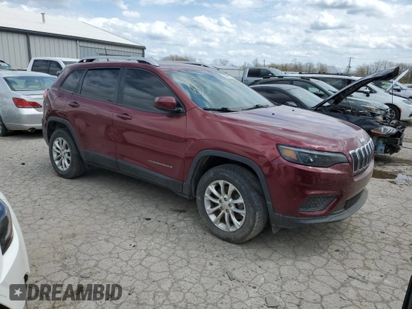 2020 Jeep Cherokee Latitude with VIN 1C4PJMCB0LD611742, listed as a Copart auction lot 45967335 with 94,341 mi miles and Salvage title. Bid and sale history available at DreamBid. Image 4.
