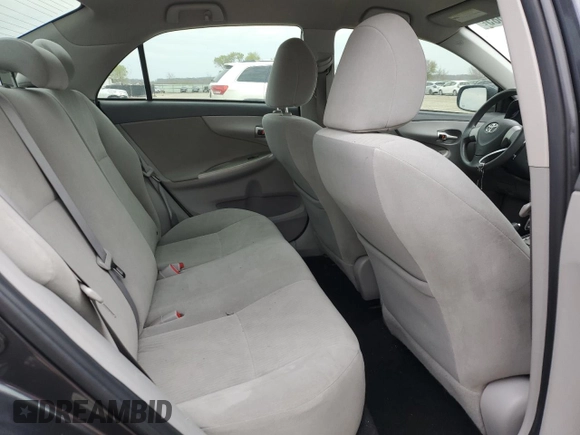 2010 Toyota Corolla with VIN 1NXBU4EE6AZ196363, listed as a Copart auction lot 53488585 with 61,832 mi miles and Salvage Title. Bid and sale history available at DreamBid. Image 10.
