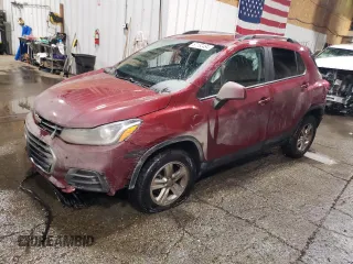 2021 Chevrolet Trax LT with VIN KL7CJPSM6MB364658, listed as a Copart auction lot 87132494 with 99,085 mi miles and Salvage Title. Bid and sale history available at carsss.com. Image 1.