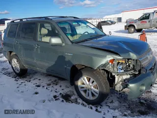 2007 Toyota Highlander Hybrid with VIN JTEHW21A970035291, listed as a IAAI auction lot 41551639 with 238,352 mi miles. Bid and sale history available at carsss.com. Image 1.