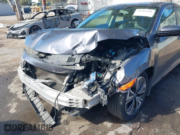 2017 Honda Civic EX-T with VIN 2HGFC1F33HH650782, listed as a IAAI auction lot 41685090 with 113,319 mi miles and . Bid and sale history available at carsss.com. Image 6.