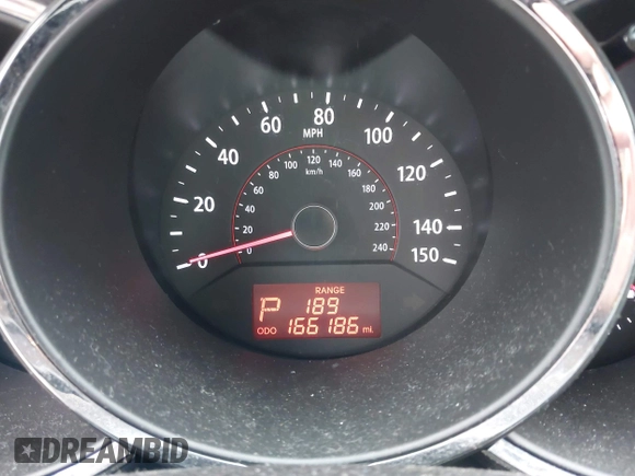 2012 Kia Sorento EX with VIN 5XYKU4A22CG251847, listed as a IAAI auction lot 42014433 with 166,186 mi miles. Bid and sale history available at carsss.com. Image 7.