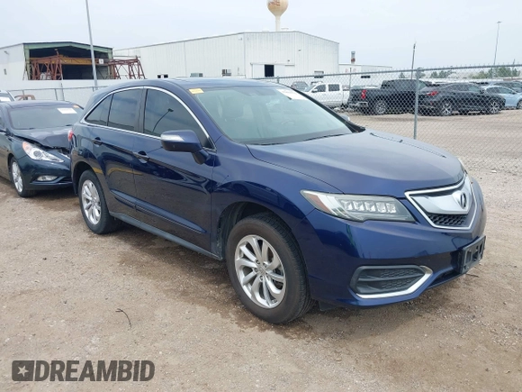 2017 Acura RDX w/Technology Pkg with VIN 5J8TB3H55HL018465, listed as a IAAI auction lot 41869076 with 97,359 mi miles. Bid and sale history available at carsss.com. Image 1.