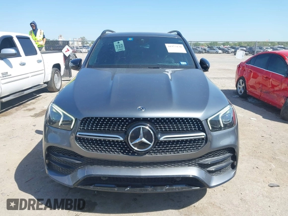 2020 Mercedes-Benz GLE 350 with VIN 4JGFB4KB2LA041492, listed as a IAAI auction lot 41973138 with 59,122 mi miles and . Bid and sale history available at DreamBid. Image 12.
