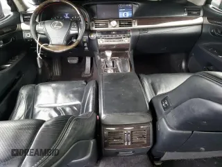 2013 Lexus LS 460 L with VIN JTHDL5EF5D5005883, listed as a Copart auction lot 74558384 with 242,906 mi miles and Salvage title. Bid and sale history available at DreamBid. Image 8.