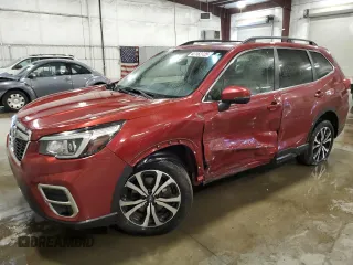 2019 Subaru Forester Limited with VIN JF2SKASC1KH547770, listed as a Copart auction lot 63162725 with 67,509 mi miles and Salvage title. Bid and sale history available at DreamBid. Image 1.