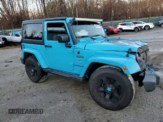 2017 Jeep Wrangler Willys Wheeler with VIN 1C4AJWAG3HL584372, listed as a Copart auction lot 85467294 with Not Provided miles and Salvage Title. Bid and sale history available at DreamBid. Image 10.