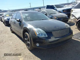 2004 Nissan Maxima SE with VIN 1N4BA41E64C893745, listed as a IAAI auction lot 41675717 with 1 mi miles. Bid and sale history available at carsss.com. Image 1.