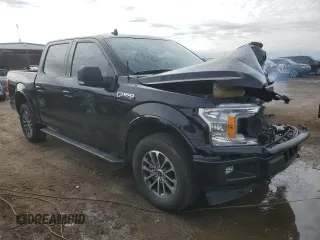 2019 Ford F-150 XL with VIN 1FTEW1EP2KFC06906, listed as a Copart auction lot 51792705 with 80,102 mi miles and Salvage title. Bid and sale history available at DreamBid. Image 4.