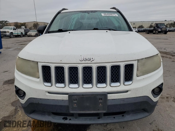 2013 Jeep Compass Sport with VIN 1C4NJCBA4DD115709, listed as a Copart auction lot 88408875 with 241,259 mi miles and Salvage Title. Bid and sale history available at carsss.com. Image 5.