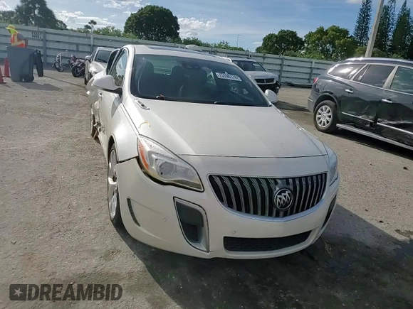 2015 Buick Regal GS with VIN 2G4GT5GX5F9227748, listed as a Copart auction lot 75596174 with 18,204 mi miles and Salvage Title. Bid and sale history available at DreamBid. Image 11.